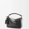 Borsa Puzzle Featherlight piccola in pelle di agnello nappa nera Borsa Puzzle Featherlight piccola in pelle di agnello nappa nera