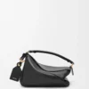 Borsa Puzzle Featherlight piccola in pelle di agnello nappa nera Borsa Puzzle Featherlight piccola in pelle di agnello nappa nera