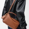 Borsa Puzzle Featherlight piccola in pelle di agnello nappa Pecan Borsa Puzzle Featherlight piccola in pelle di agnello nappa Pecan
