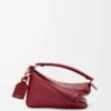 Borsa Puzzle Featherlight piccola in pelle di agnello nappa rosso bruciato Borsa Puzzle Featherlight piccola in pelle di agnello nappa rosso bruciato