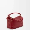 Borsa Puzzle Featherlight piccola in pelle di agnello nappa rosso bruciato Borsa Puzzle Featherlight piccola in pelle di agnello nappa rosso bruciato