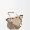 Borsa Puzzle Fold media in pelle di vitello lucida color sabbia Borsa Puzzle Fold media in pelle di vitello lucida color sabbia