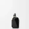 Borsa Puzzle piccola in pelle di vitello classica e pelle scamosciata Nera Borsa Puzzle piccola in pelle di vitello classica e pelle scamosciata Nera