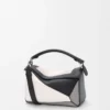 Borsa Puzzle piccola in pelle di vitello nappa Grigio/Light Ghost Borsa Puzzle piccola in pelle di vitello nappa Grigio/Light Ghost