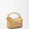 Borsa Small Featherlight Puzzle in pelle di agnello nappa Dark Butter Borsa Small Featherlight Puzzle in pelle di agnello nappa Dark Butter