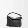 Borsa Small Puzzle Edge in pelle di vitello classica nera Borsa Small Puzzle Edge in pelle di vitello classica nera