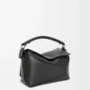 Borsa Small Puzzle Edge in pelle di vitello classica nera Borsa Small Puzzle Edge in pelle di vitello classica nera