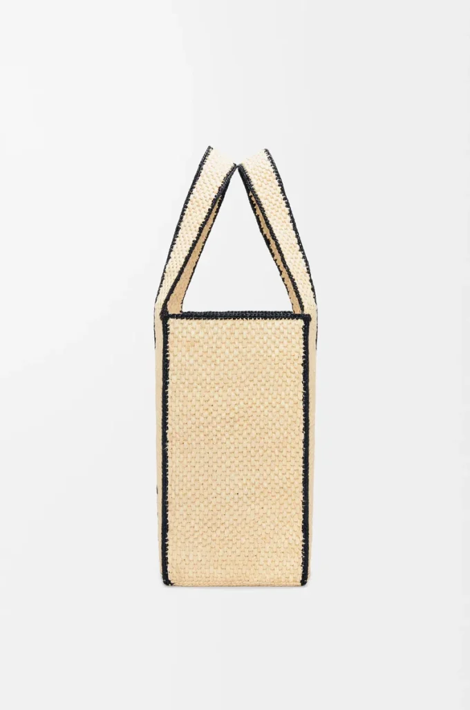 Borsa tote LOEWE Font grande in rafia Naturale Borsa tote LOEWE Font grande in rafia Naturale