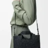 Borsa tote LOEWE Font piccola in rafia Nero Borsa tote LOEWE Font piccola in rafia Nero