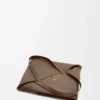 Borsa XL Puzzle Fold in pelle di vitello lucida Umber Borsa XL Puzzle Fold in pelle di vitello lucida Umber