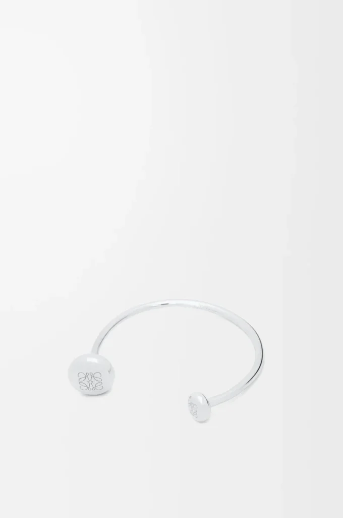 Bracciale Anagram Pebble in argento sterling Argento Bracciale Anagram Pebble in argento sterling Argento