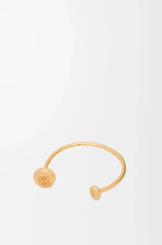 Bracciale Anagram Pebble in argento sterling Oro