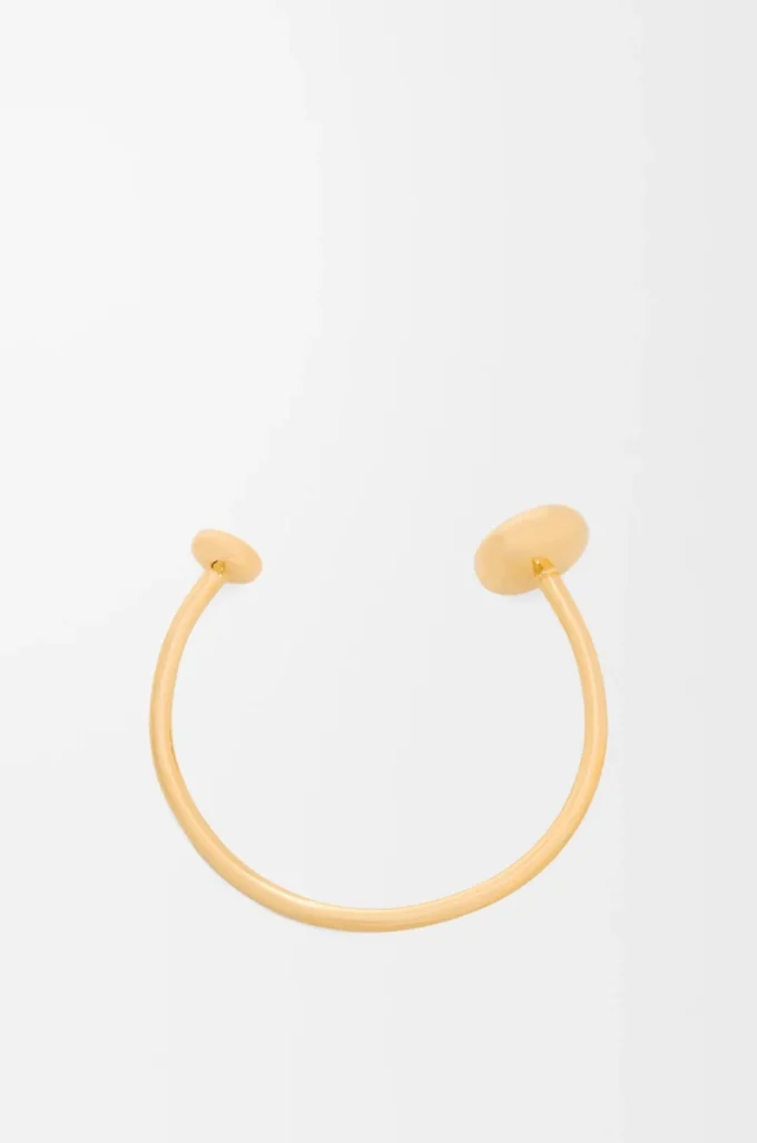 Bracciale Anagram Pebble in argento sterling Oro Bracciale Anagram Pebble in argento sterling Oro