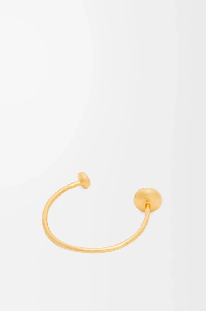 Bracciale Anagram Pebble in argento sterling Oro Bracciale Anagram Pebble in argento sterling Oro