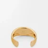Bracciale con sigillo in argento sterling Oro Bracciale con sigillo in argento sterling Oro