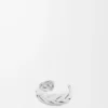 Bracciale intrecciato grande in argento sterling Argento Bracciale intrecciato grande in argento sterling Argento