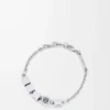 Bracciale Pebble Cube in argento sterling Argento