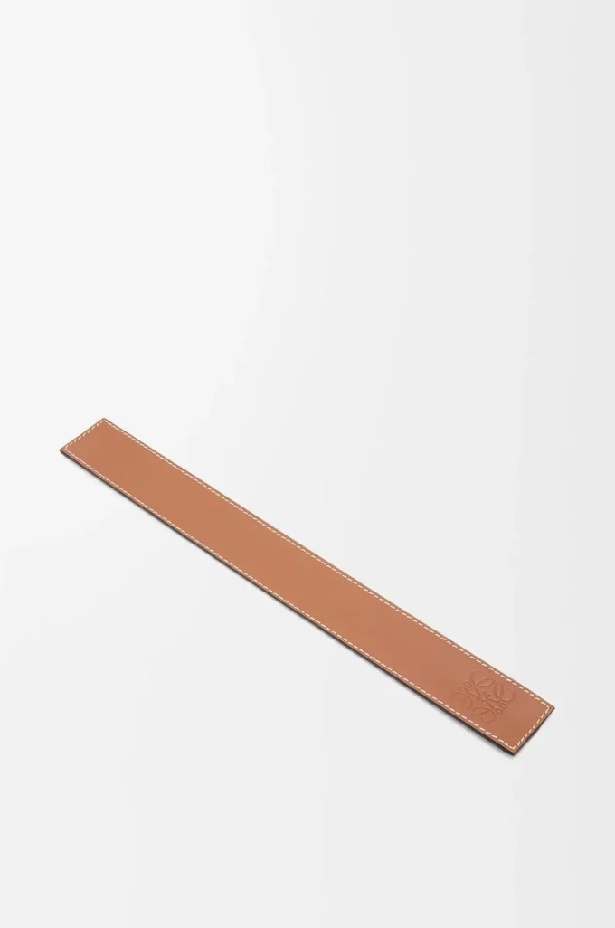Bracciale slap in pelle di vitello marrone chiaro