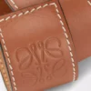 Bracciale slap in pelle di vitello marrone chiaro