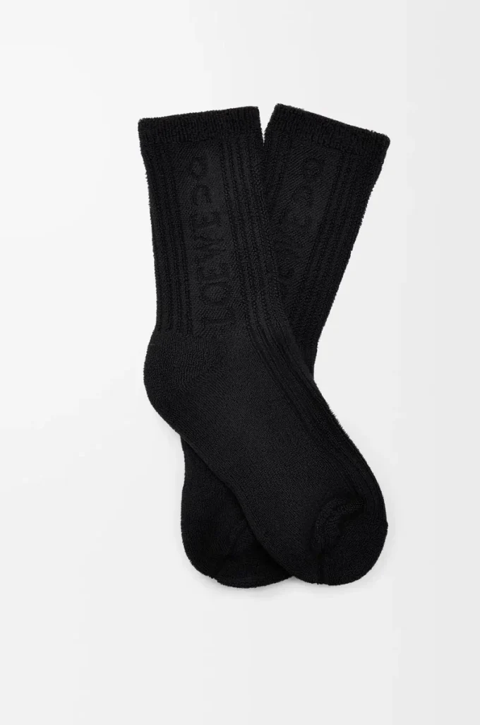 Calzini in cotone Nero Calzini in cotone Nero