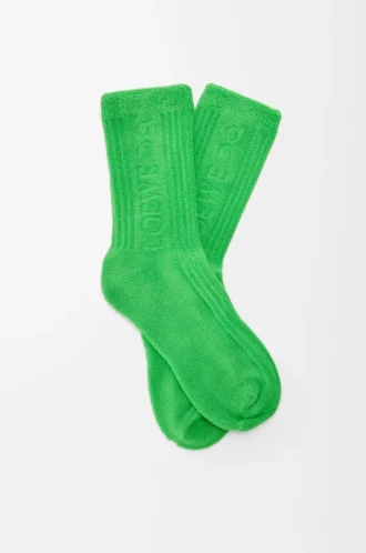 Calzini in cotone Verde