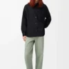 Camicia Anagram in cotone nero Camicia Anagram in cotone nero