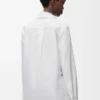Camicia decorata in cotone Bianco Camicia decorata in cotone Bianco