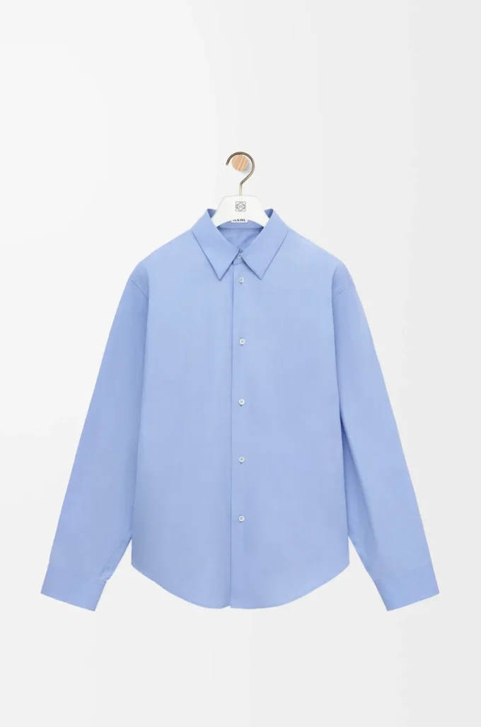 Camicia in cotone Azzurro Camicia in cotone Azzurro