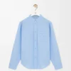 Camicia in cotone Azzurro Camicia in cotone Azzurro