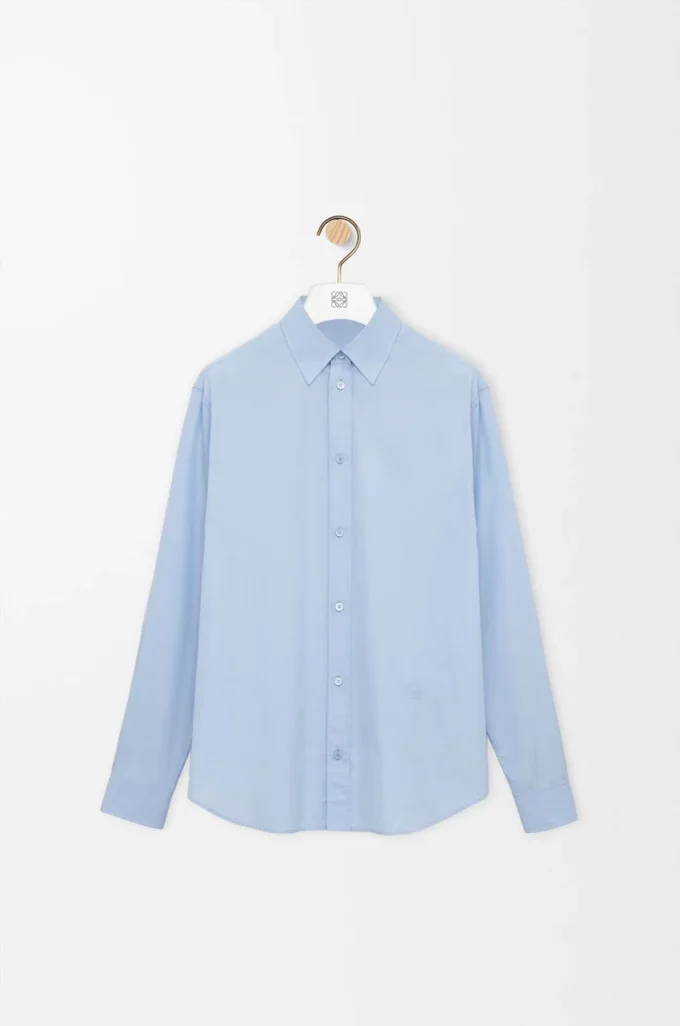 Camicia in cotone Azzurro Camicia in cotone Azzurro
