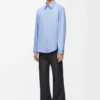 Camicia in cotone Azzurro Camicia in cotone Azzurro