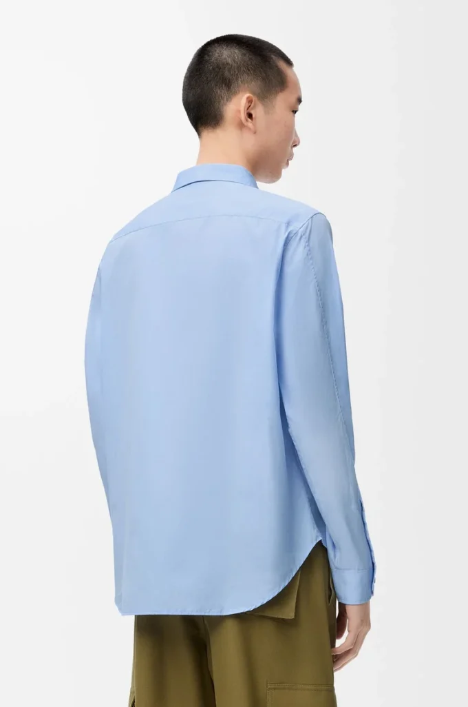 Camicia in cotone Azzurro Camicia in cotone Azzurro