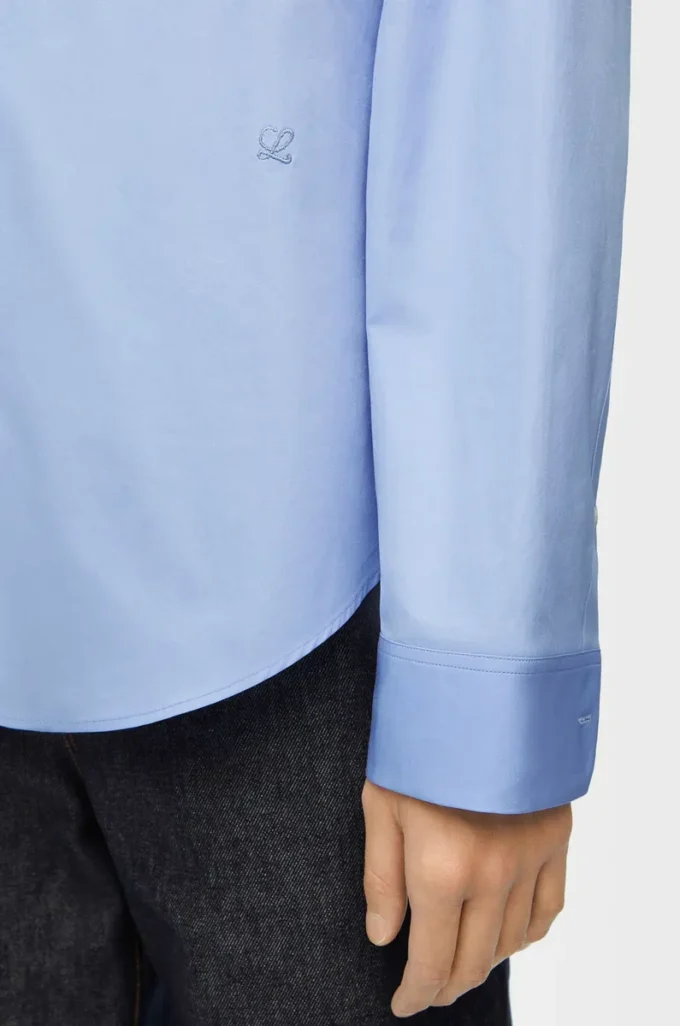 Camicia in cotone Azzurro Camicia in cotone Azzurro