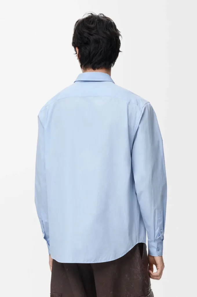 Camicia in cotone Azzurro Camicia in cotone Azzurro