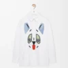 Camicia in cotone bianco