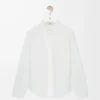 Camicia in cotone bianco