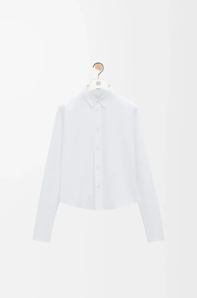 Camicia in cotone bianco Camicia in cotone bianco