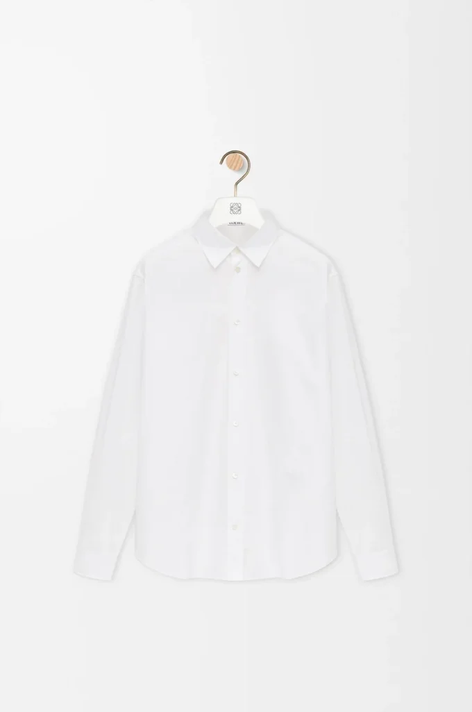 Camicia in cotone bianco Camicia in cotone bianco
