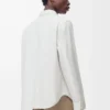 Camicia in cotone bianco
