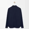 Camicia in cotone blu navy