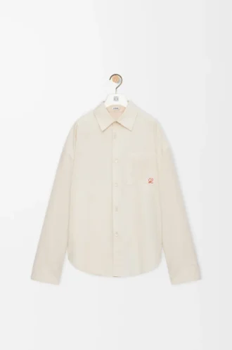 Camicia in cotone Ecru Camicia in cotone Ecru