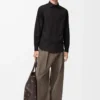 Camicia in cotone nero Camicia in cotone nero