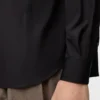 Camicia in cotone nero Camicia in cotone nero
