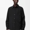 Camicia in lana Nero Camicia in lana Nero