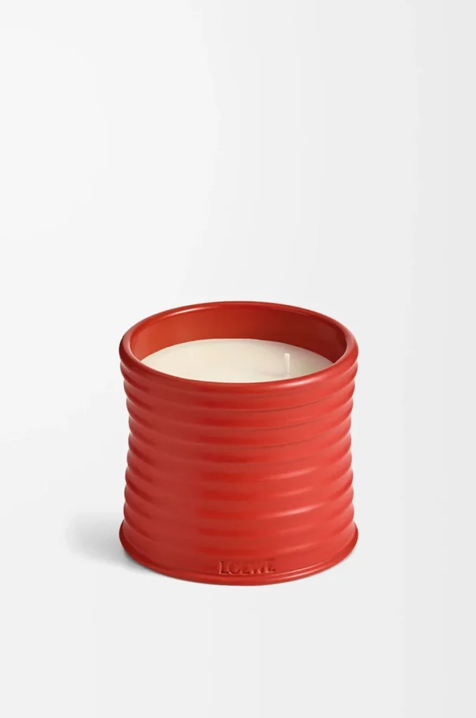 Candela media Foglie di pomodoro Rossa Candela media Foglie di pomodoro Rossa