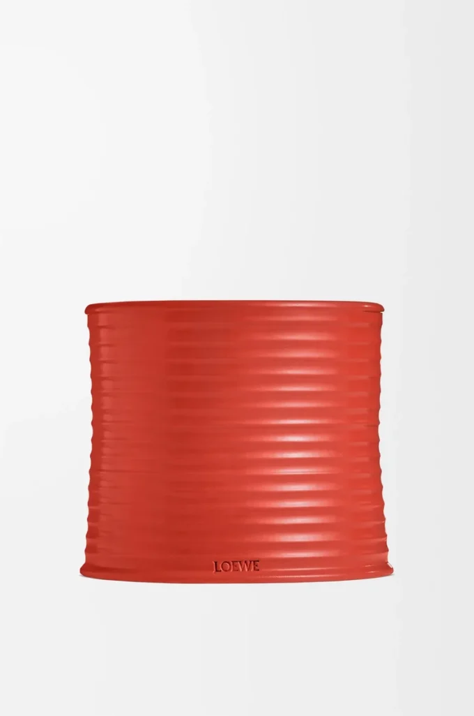 Candela media Foglie di pomodoro Rossa Candela media Foglie di pomodoro Rossa