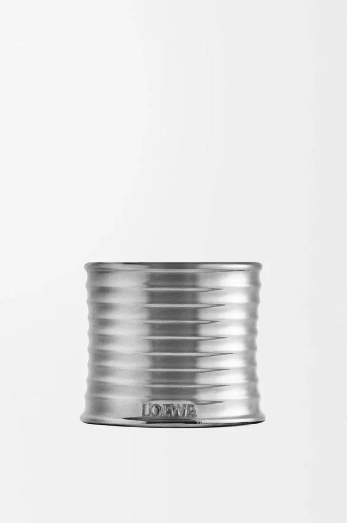 Candela profumata Midi Black Sesame Argento