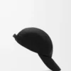 Cappellino da campo in cotone nero Cappellino da campo in cotone nero