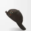 Cappellino Futurist Cat in cotone marrone/nero Cappellino Futurist Cat in cotone marrone/nero