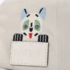 Cappellino Futurist Cat in cotone Soft White/Black